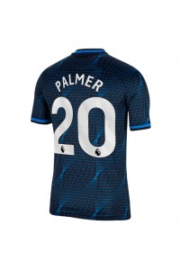 Chelsea Cole Palmer #20 Jalkapallovaatteet Vieraspaita 2023-24 Lyhythihainen